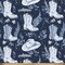 Country Cowboy Boots and Hats Anti-Pill Premium Fleece Fabric | By The Yard